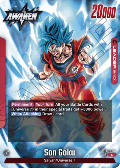 FB01-001-L - Son Goku // Son Goku | DBSCards.fr [Fusion World]