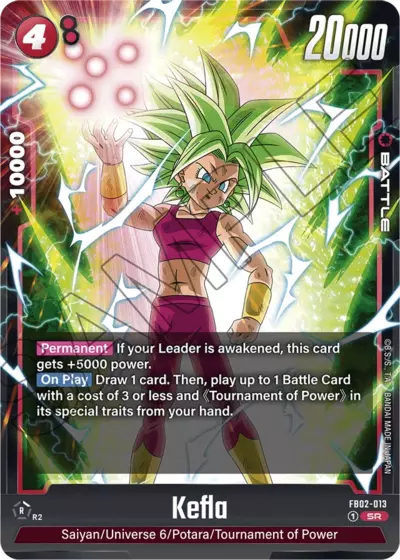 FB02-013-SR - Kefla | DBSCards.fr [Fusion World]